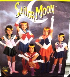 7859 MCCALLS GIRL SAILOR MOON COSTUME PATTERN  2 XS OR ; med 5,6 choice
